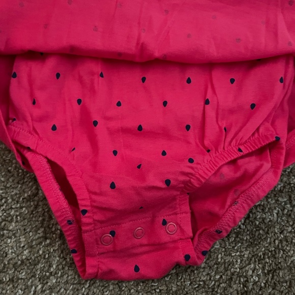 NWT Carters Watermelon Onesie Dress - Picture 4 of 5